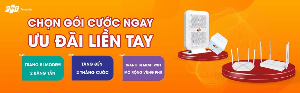 Khuyến mãi mạng internet fpt